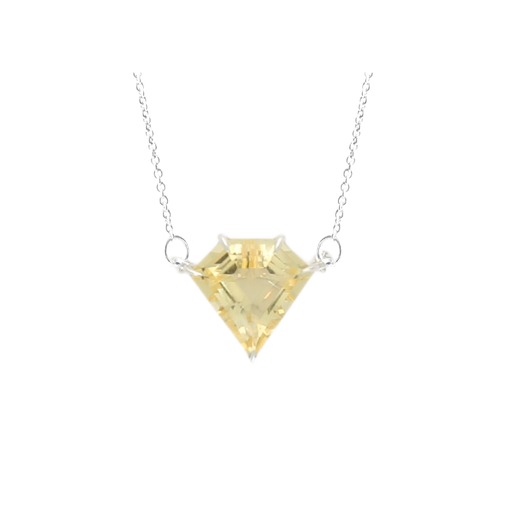 Best Friend Necklace with Lemon Citrine