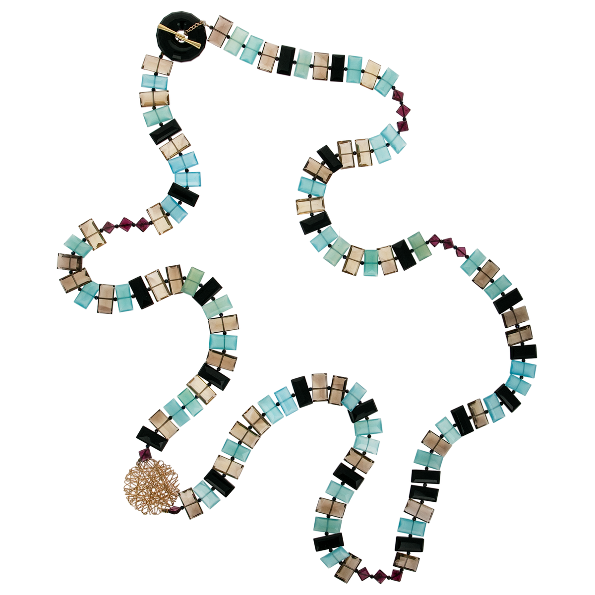 Atomic Piano Key Necklace