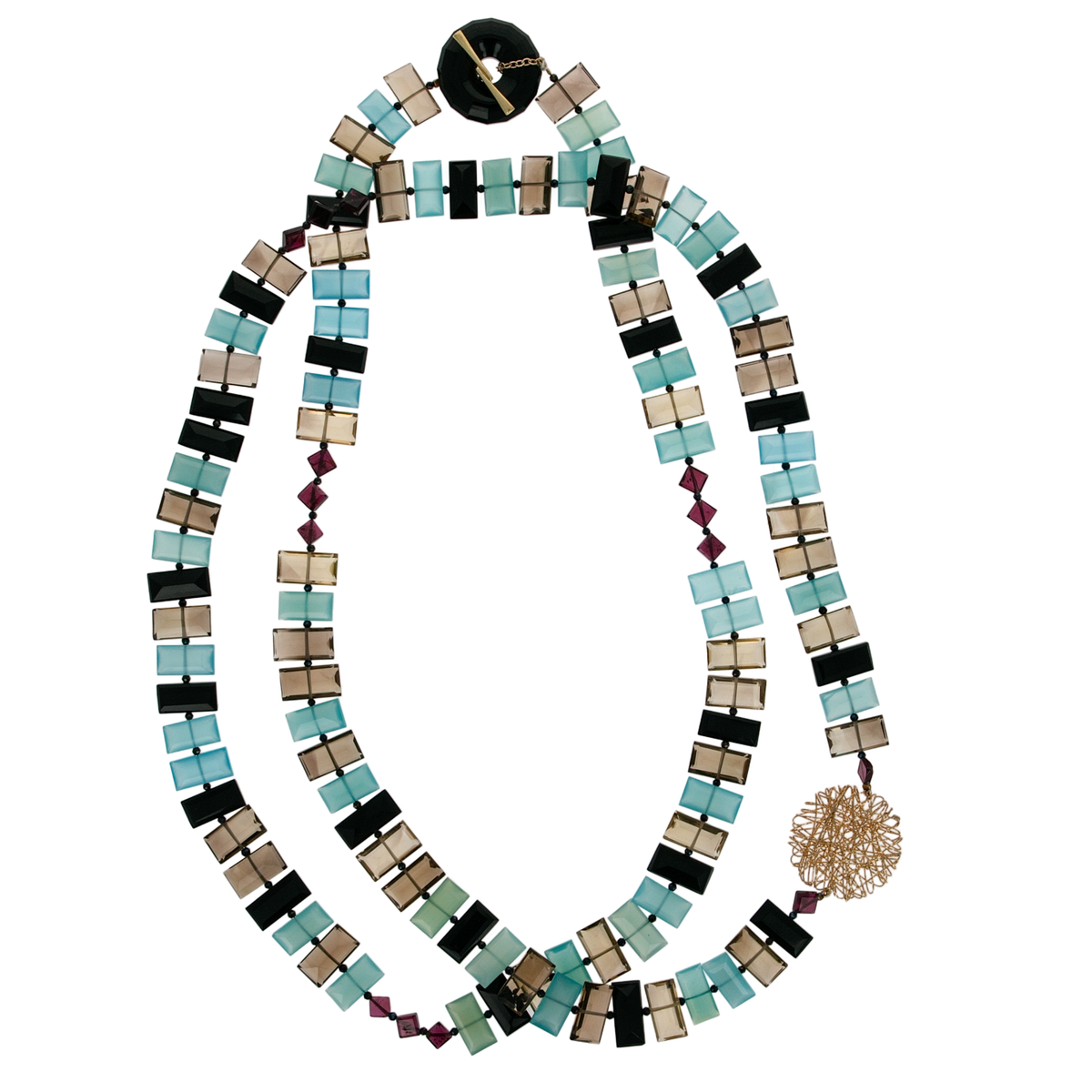 Atomic Piano Key Necklace