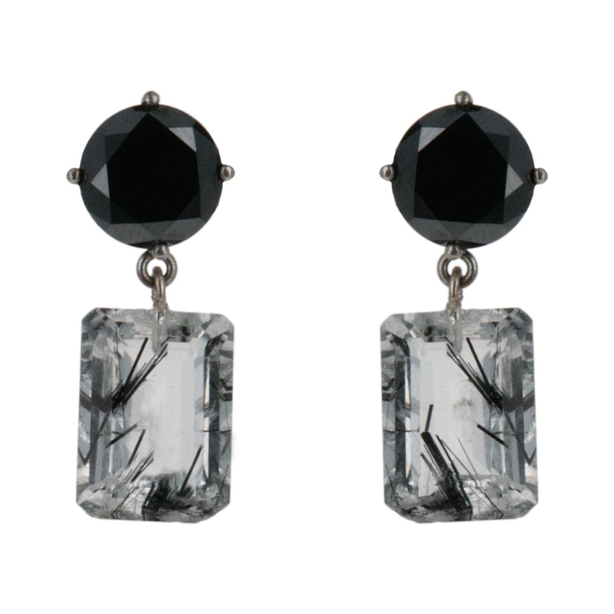 Diamond-In-The-Rough Earrings