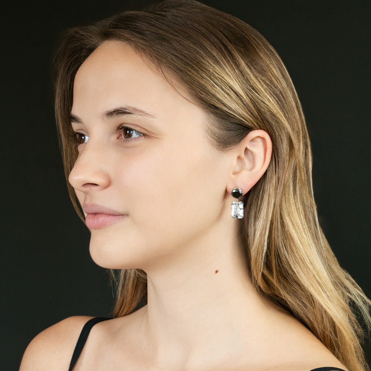Diamond-In-The-Rough Earrings