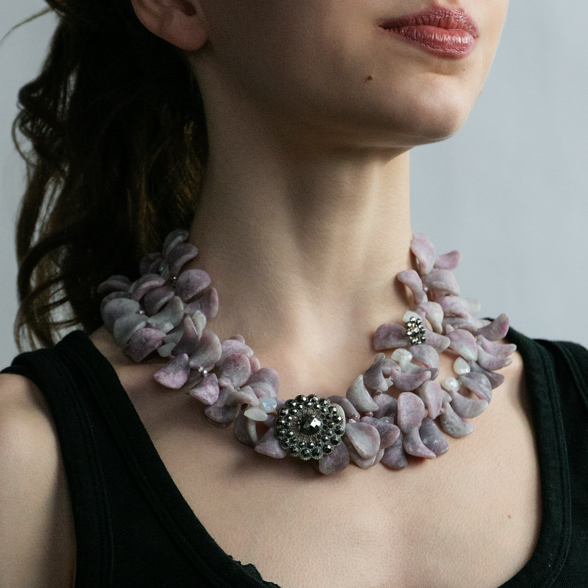 Dusty Petal Necklace