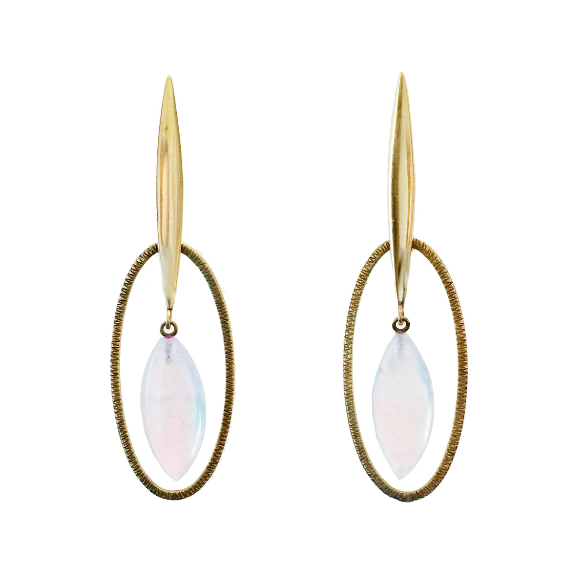 Moonstone Together Earrings