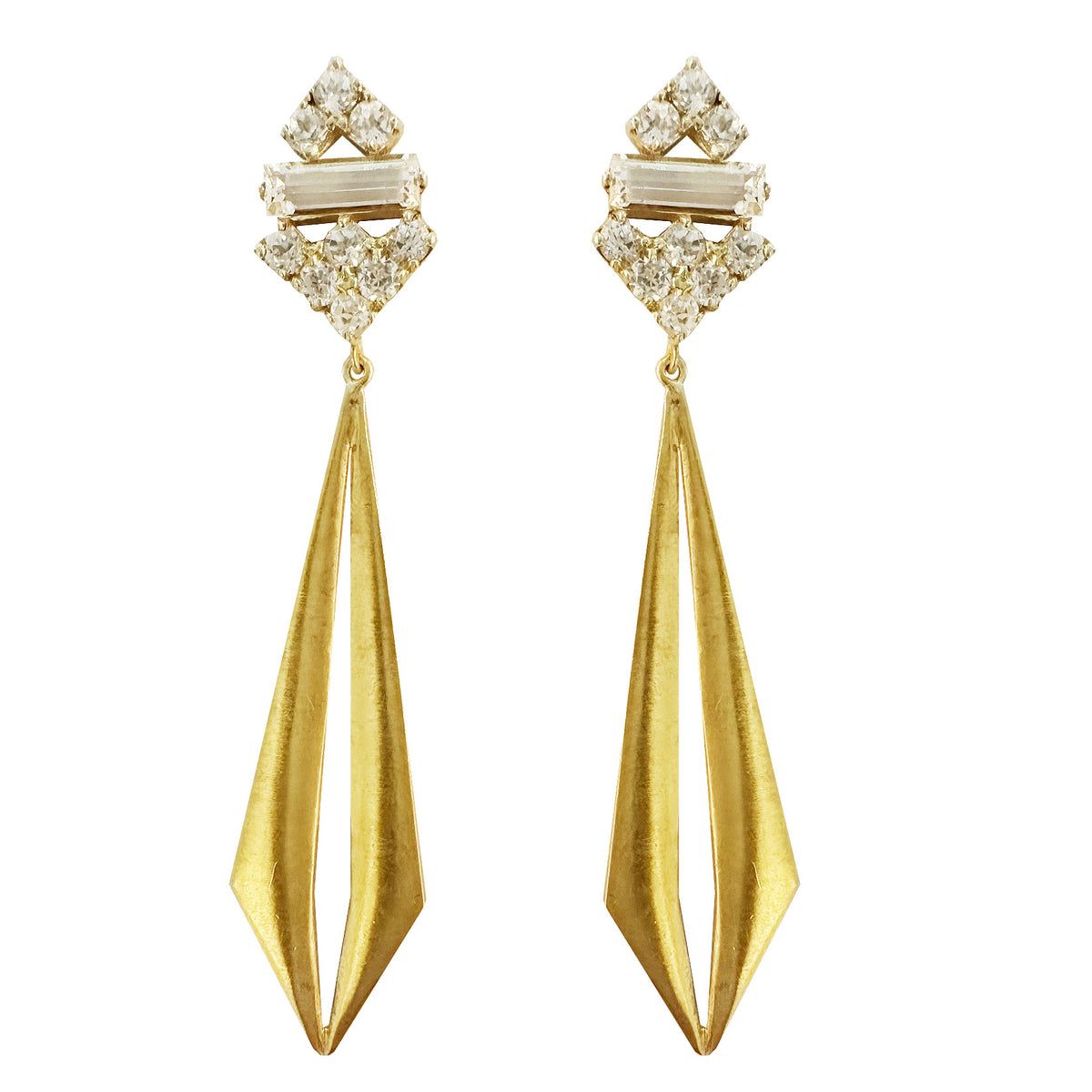 Topaz Chrysler Earrings