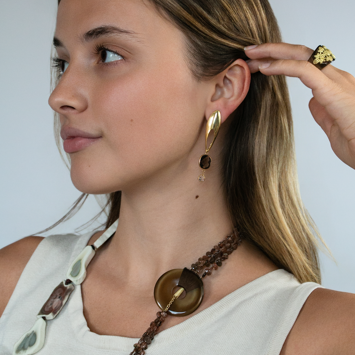 Edie Smoke Earrings
