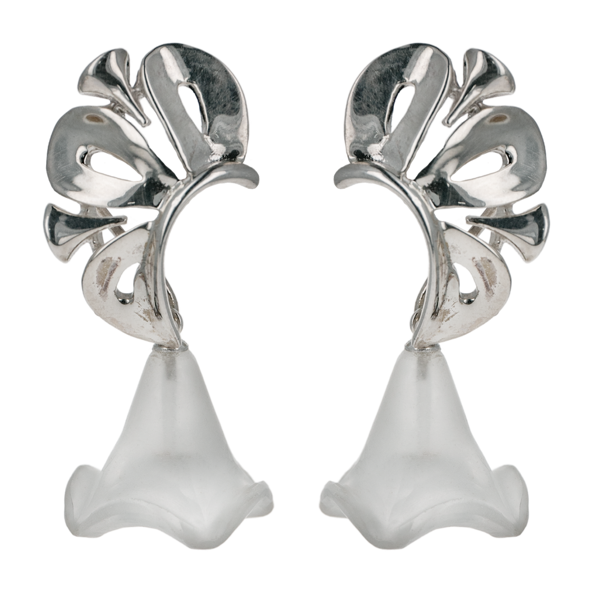 Fleur De Leaf Earrings