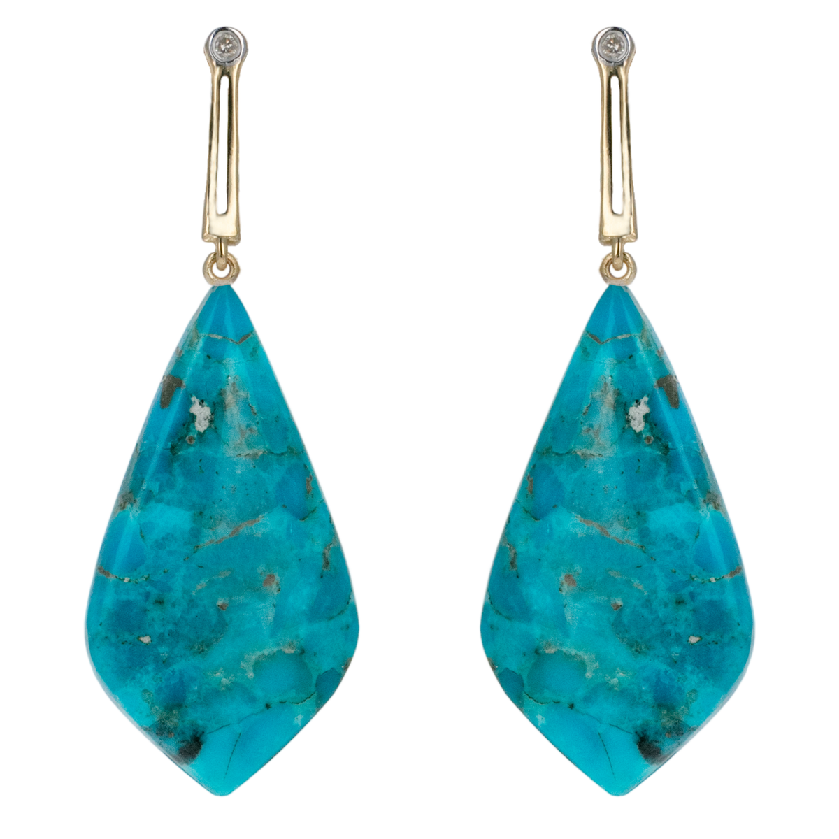 Georgie V with Mohave Arizona Turquoise