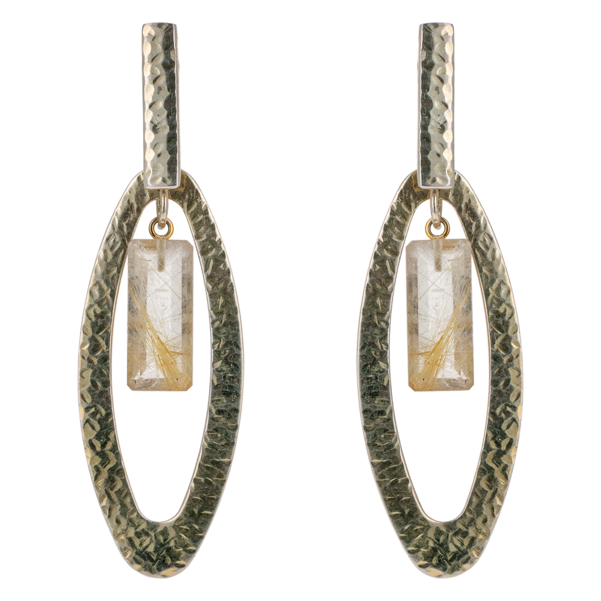 Golden Streak Earrings