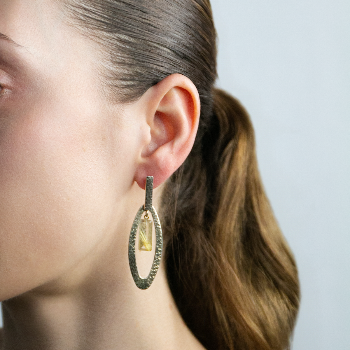 Golden Streak Earrings