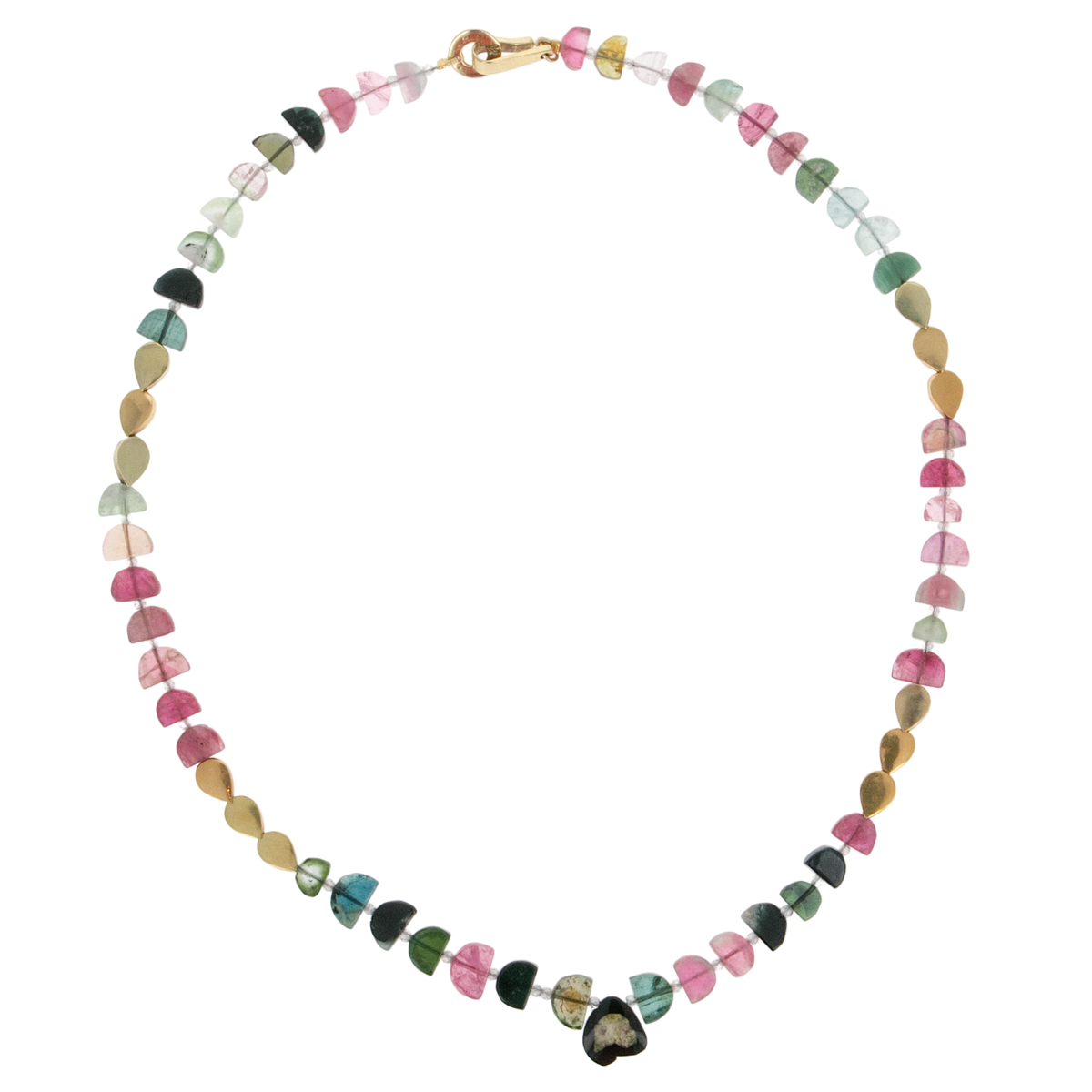 Golden Watermelon Necklace
