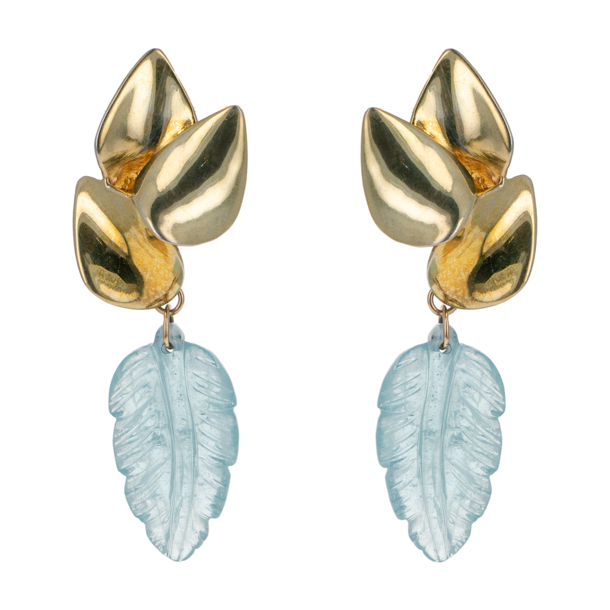 Hollyhock Earrings