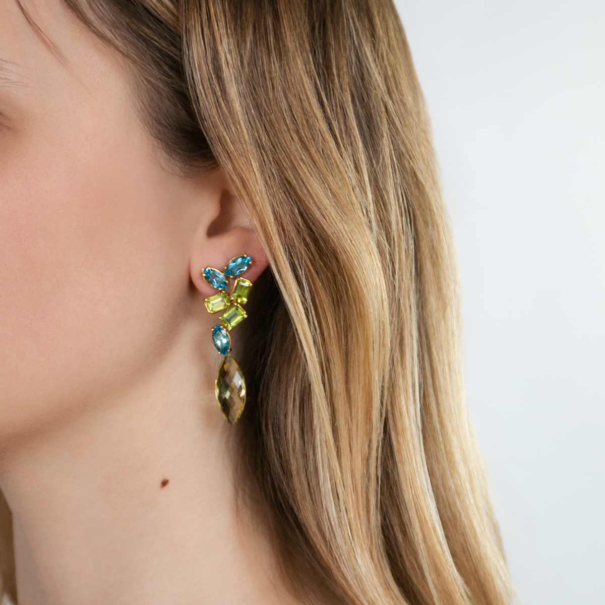 Meadow Clip Earrings
