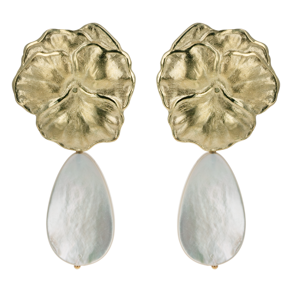 Pansy Earrings