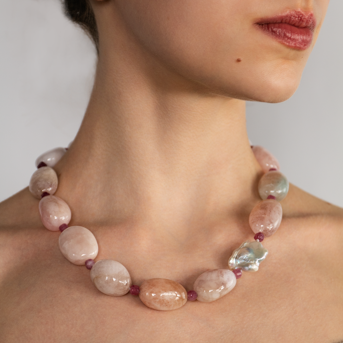 Pink Buttercream Necklace