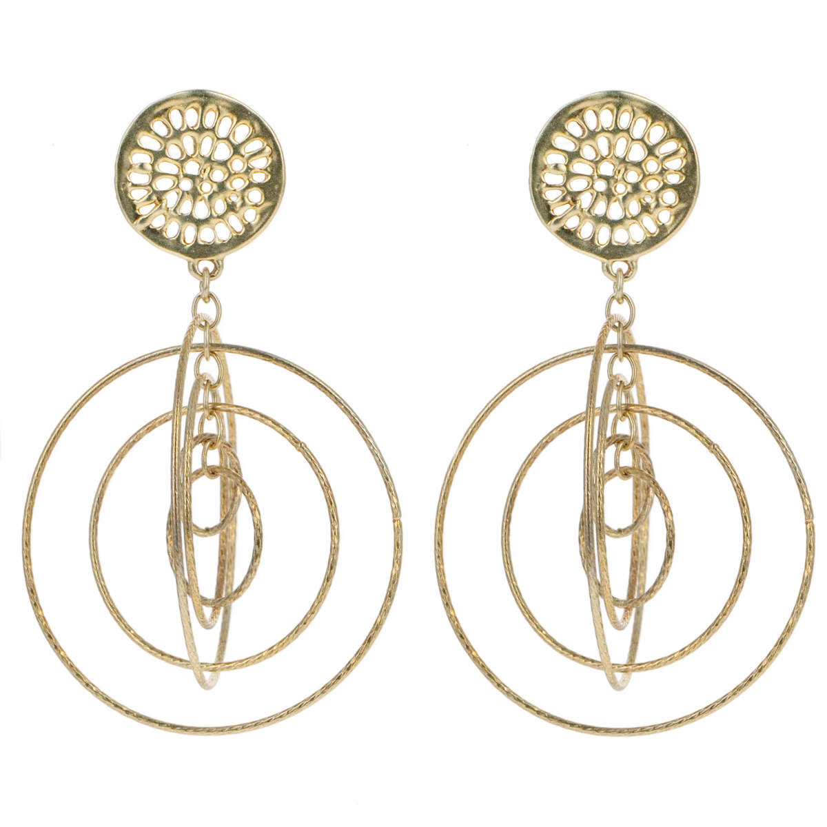 Pinwheel Orbit Earrings