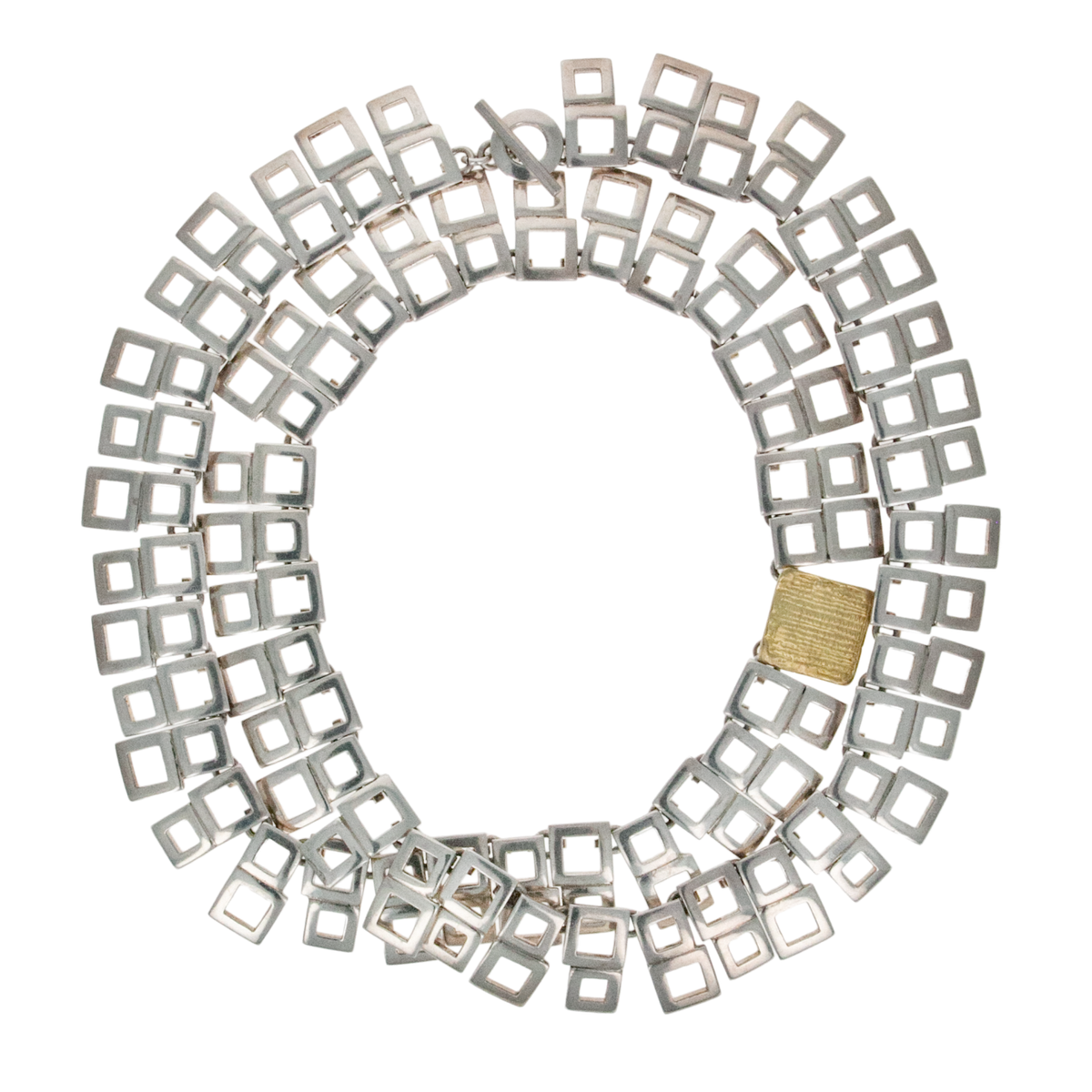 Squares Necklace & Belt