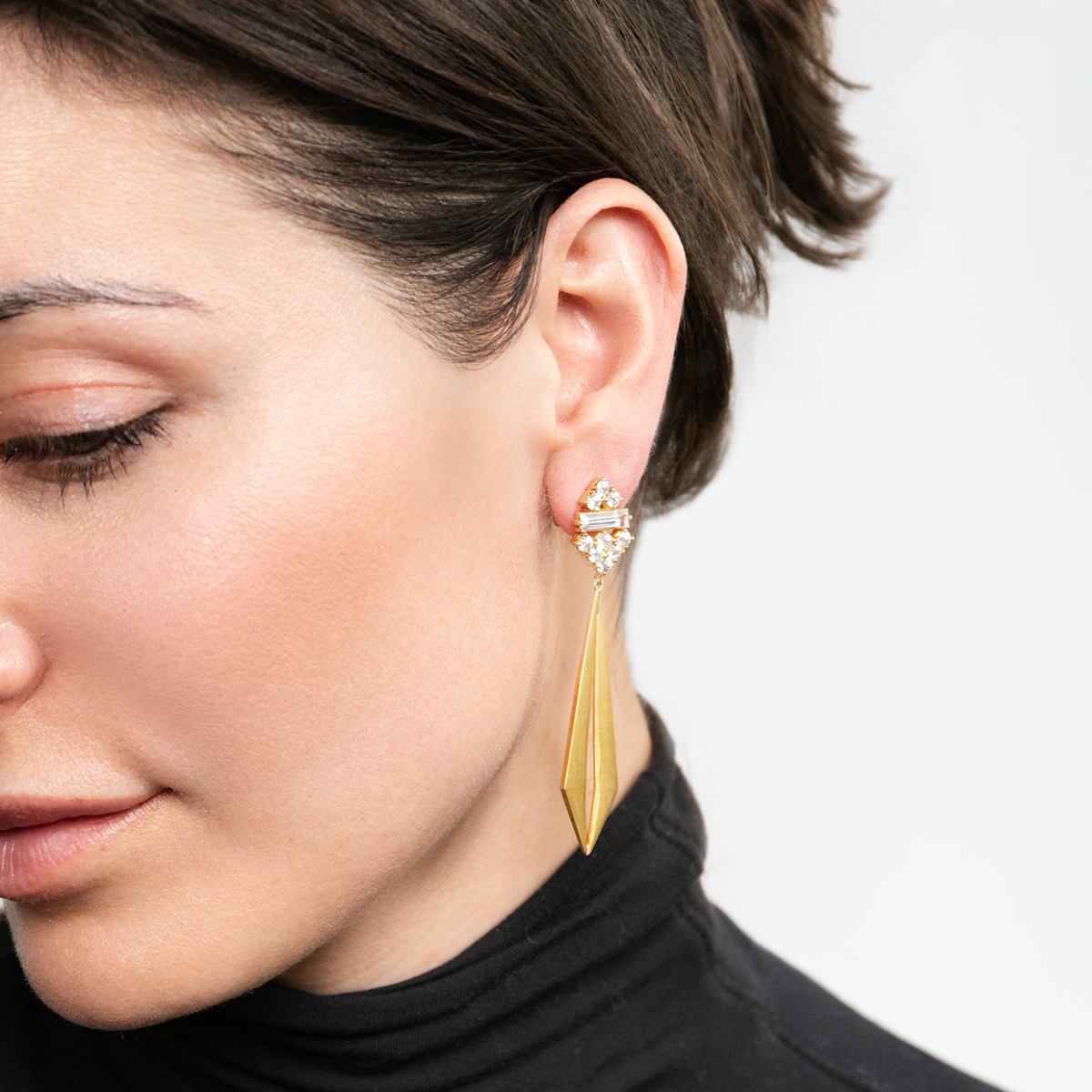 Topaz Chrysler Earrings
