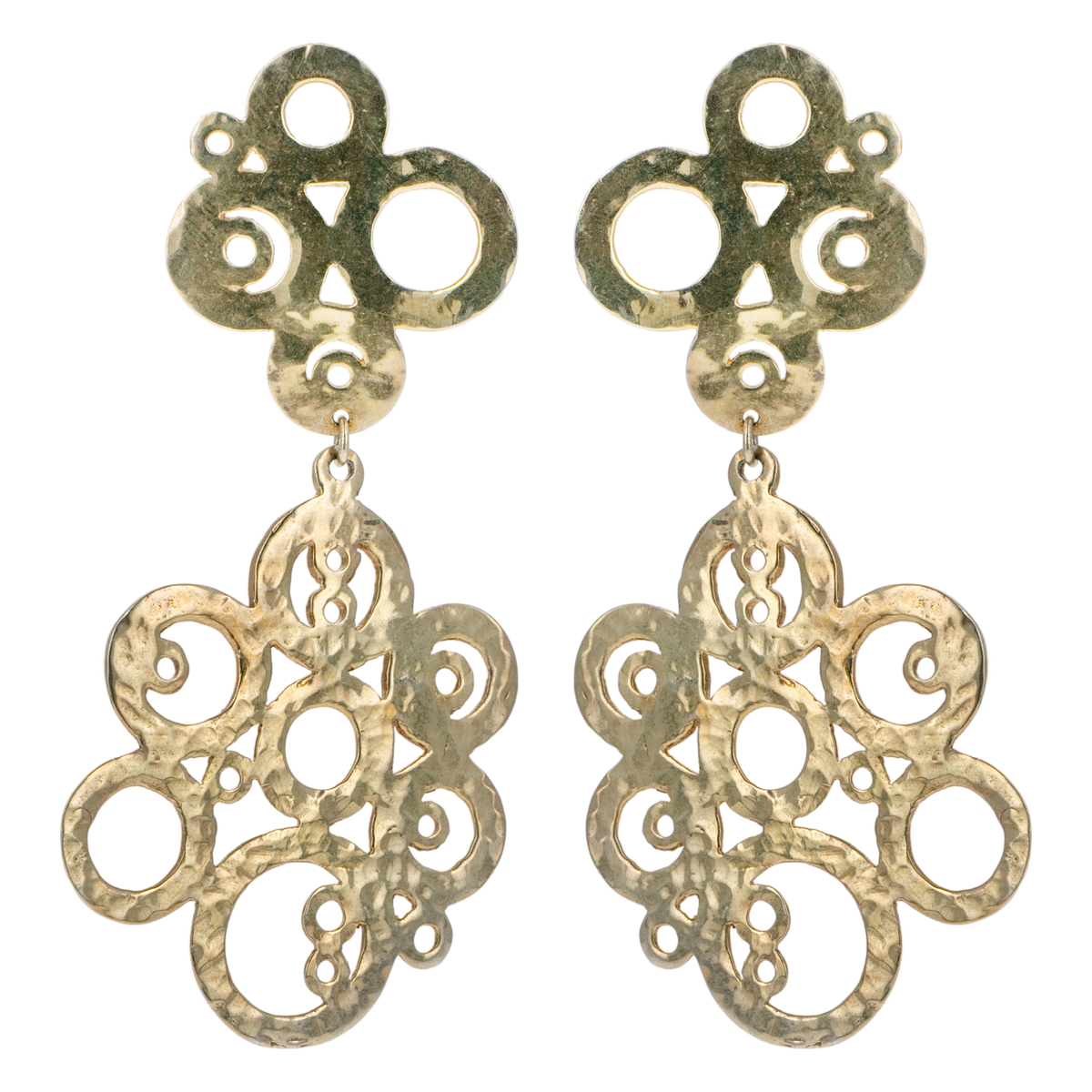 Vermeil Bubble Wand Earrings