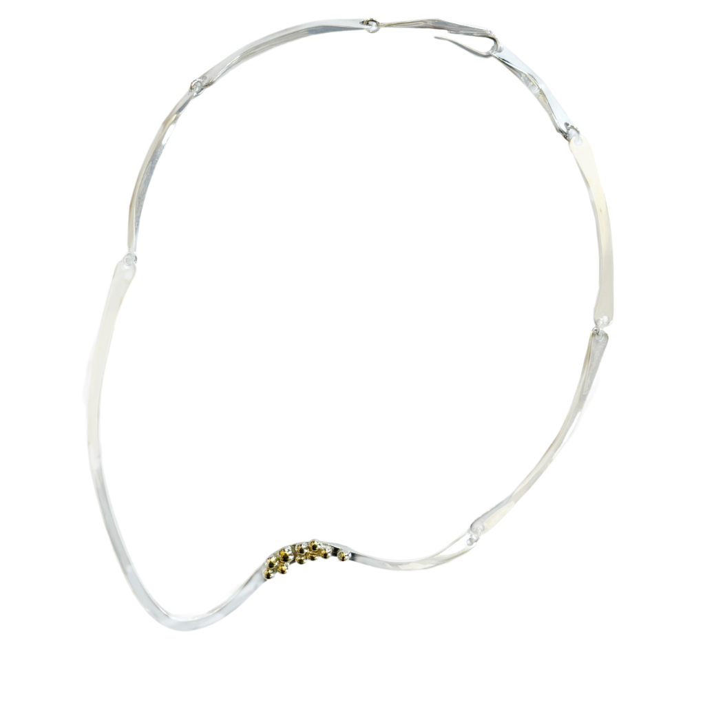 Vermeil Wave Necklace