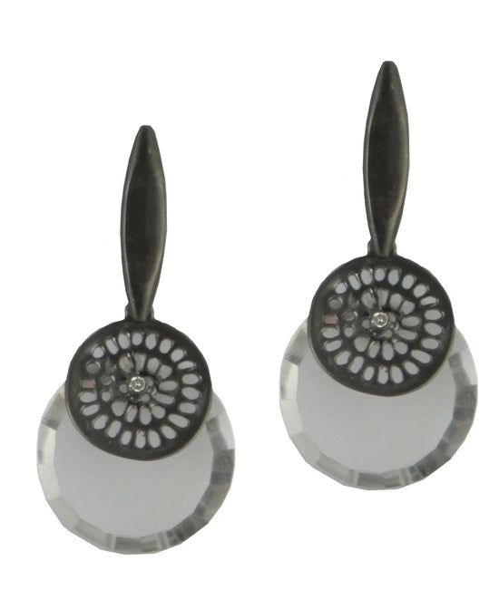 PInwheel Hub and Spoke Earrings