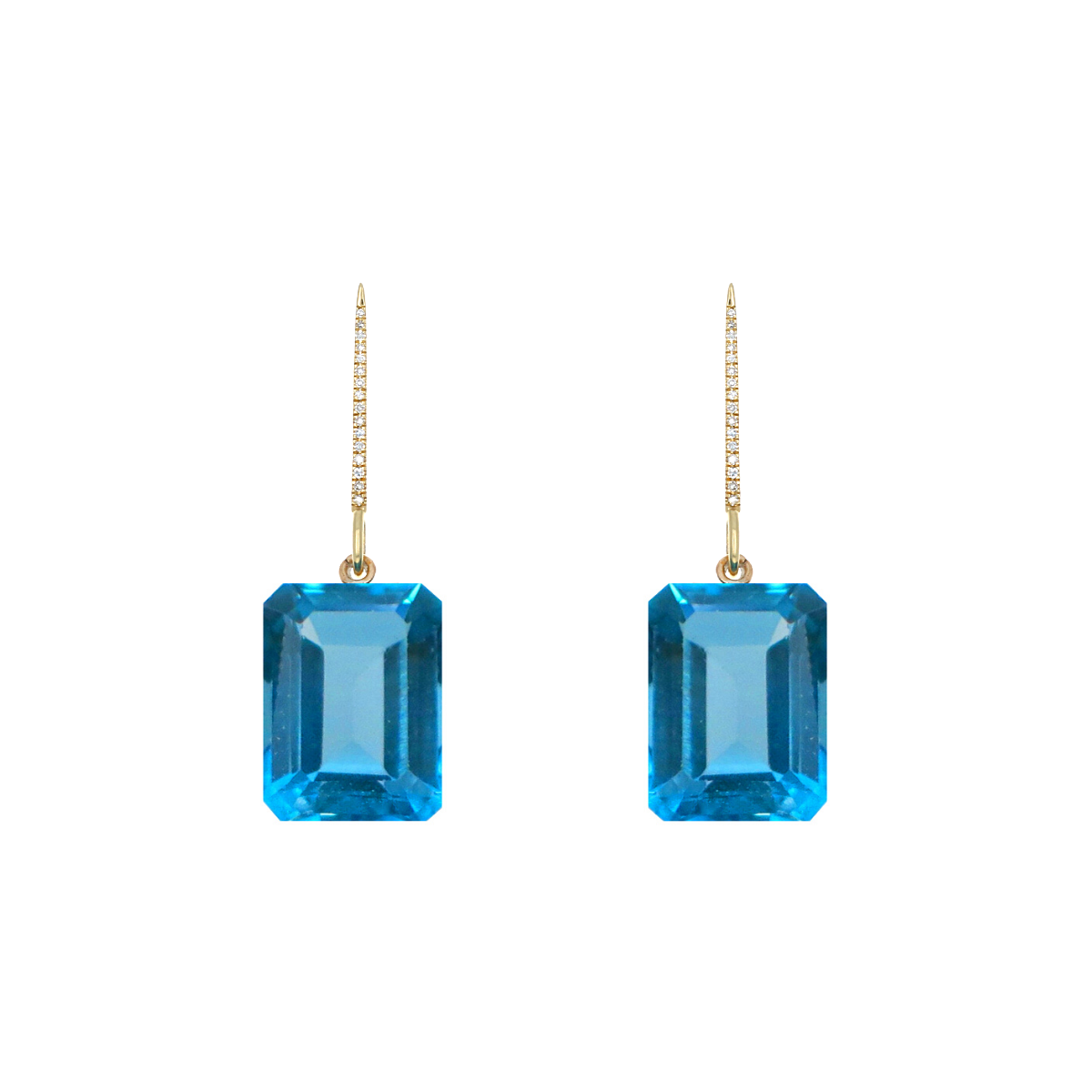 London Blue Topaz Earrings