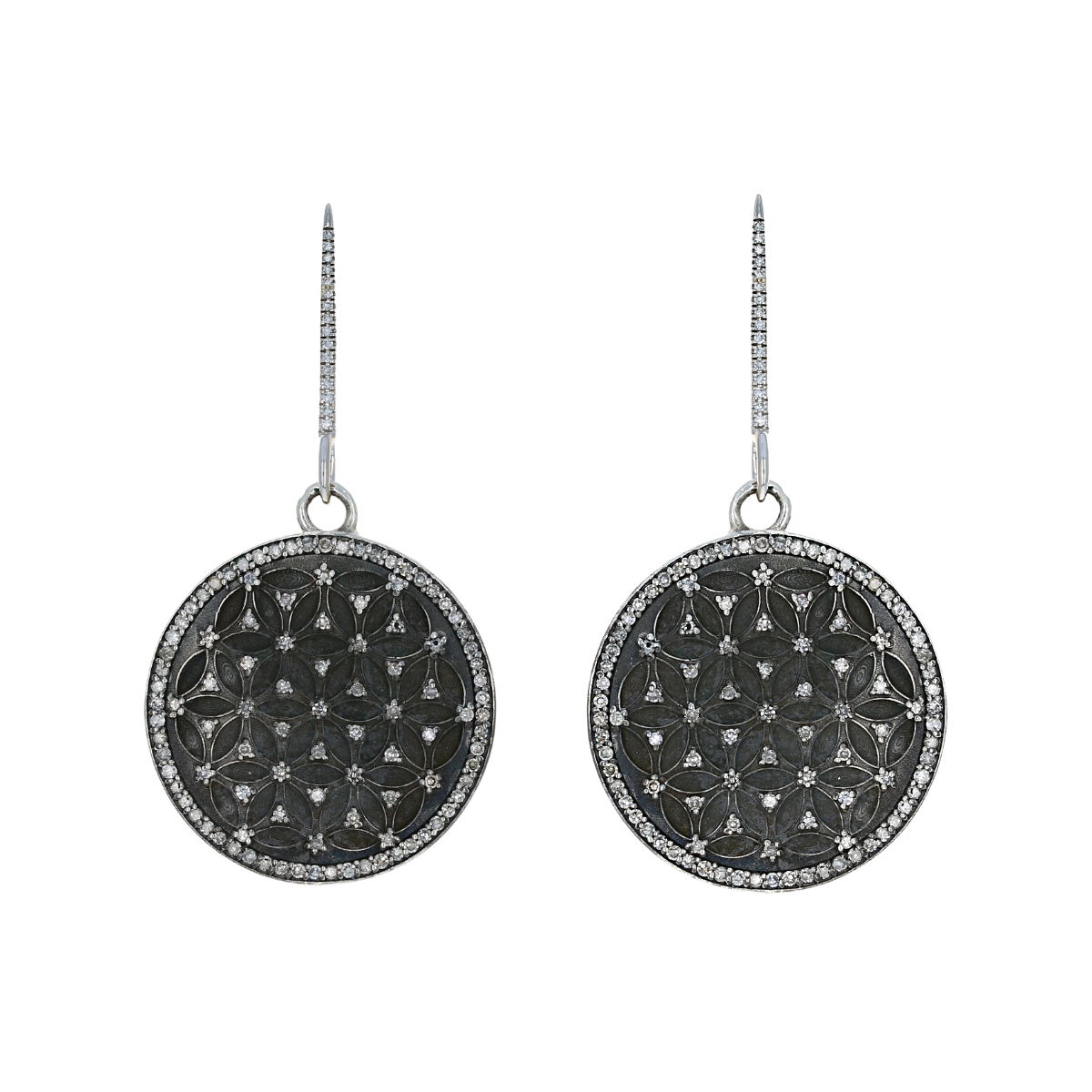 Black Diamond Earrings