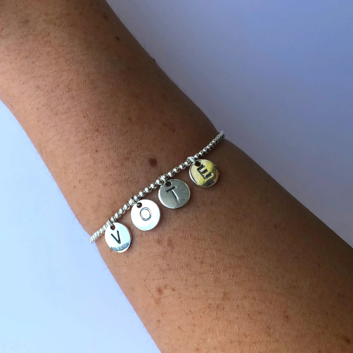 Load image into Gallery viewer, VOTE Stretch Bracelet
