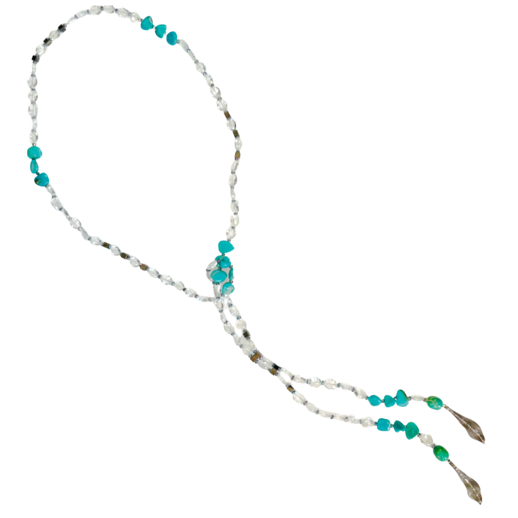 Load image into Gallery viewer, Diamond Leaf Lariat
