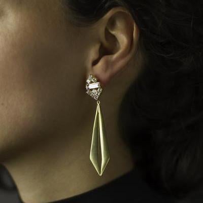 Cassandre Earrings - Gold