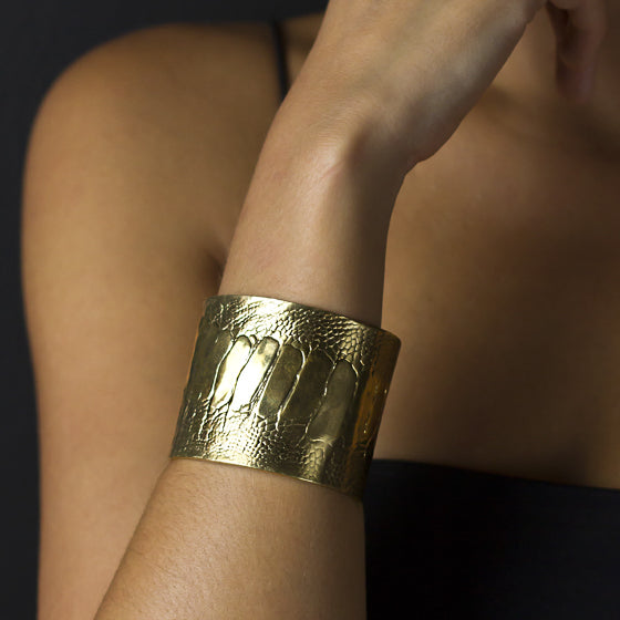 Ostrich Cuff