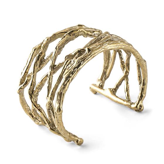 Evergreen Branch Cuff