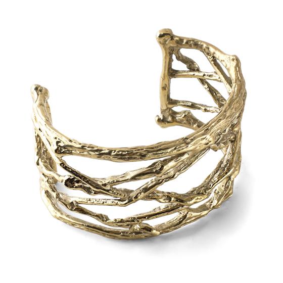 Evergreen Branch Cuff