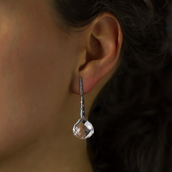 Diamond Georgette Earrings