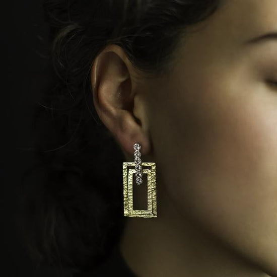 Load image into Gallery viewer, Crosstown East Earrings

