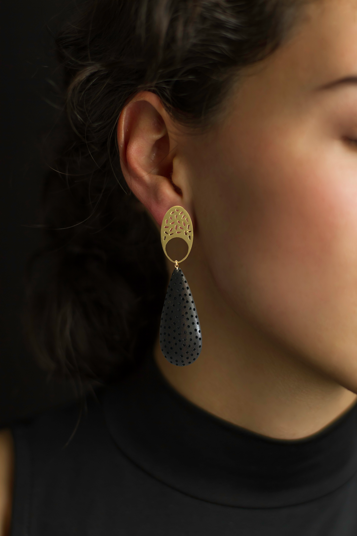 Cut Out Earrings