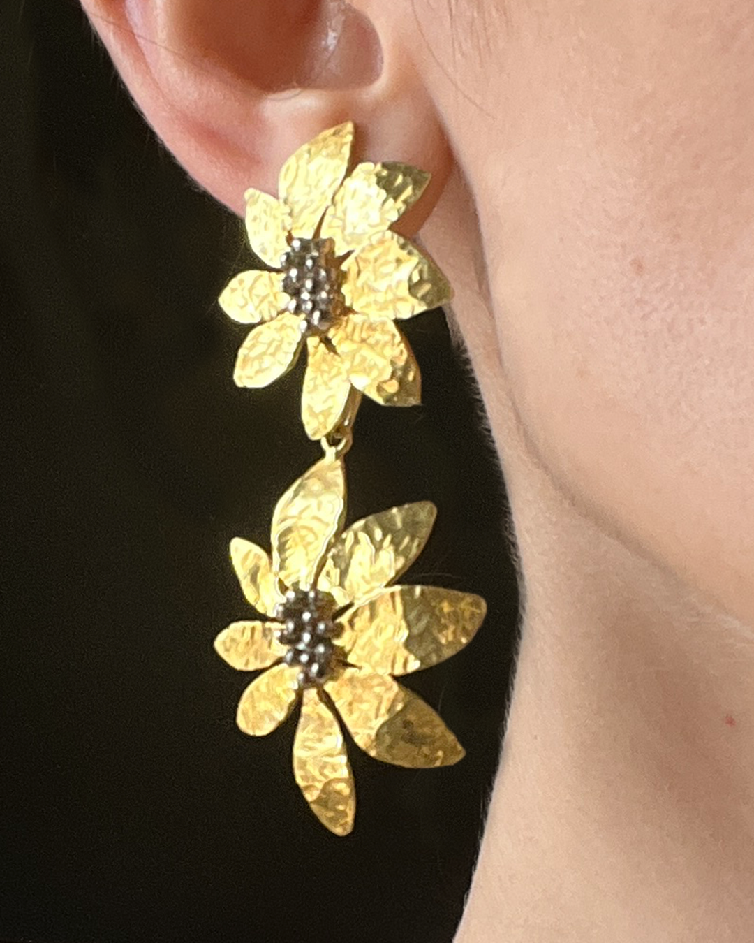 Flora + Fauna II Clip Earrings