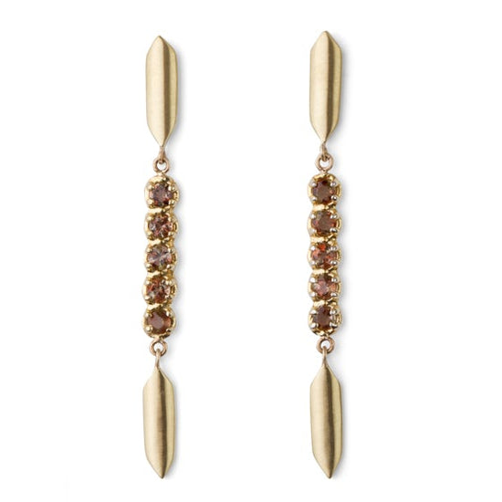 5th Avenue Earrings with Andalusite