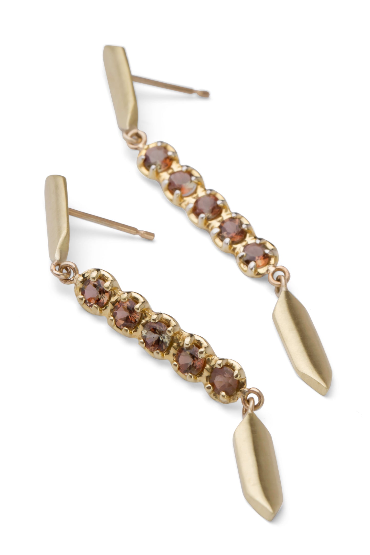 5th Avenue Earrings with Andalusite