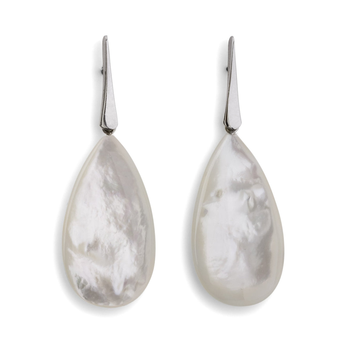 Knotting Way Earrings with Mother of Pearl Drops