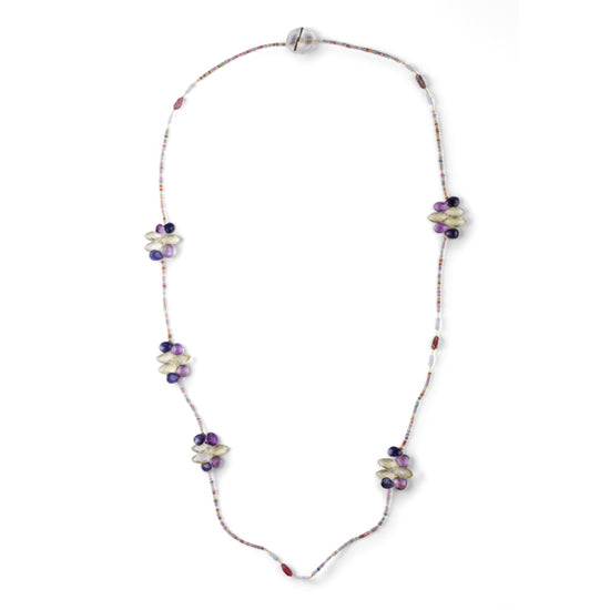 Amethyst Rock Candy Necklace