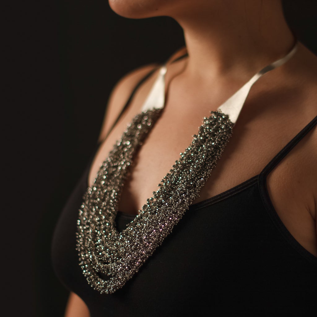 Load image into Gallery viewer, Tuxedo Necklace
