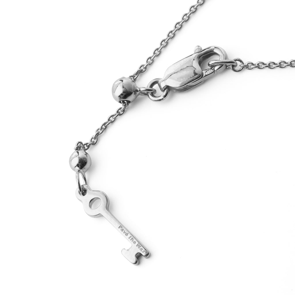 Chain with PTW Key Token - 18"