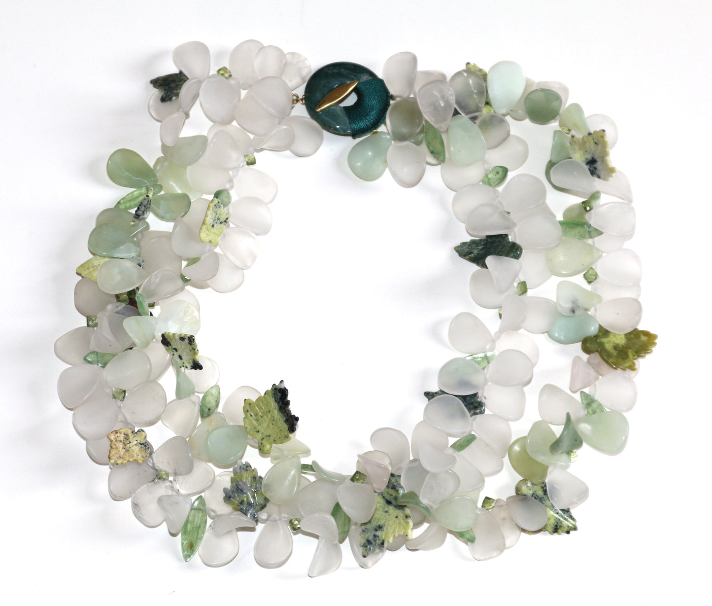 Load image into Gallery viewer, Petal &amp;amp; Leaf Necklace
