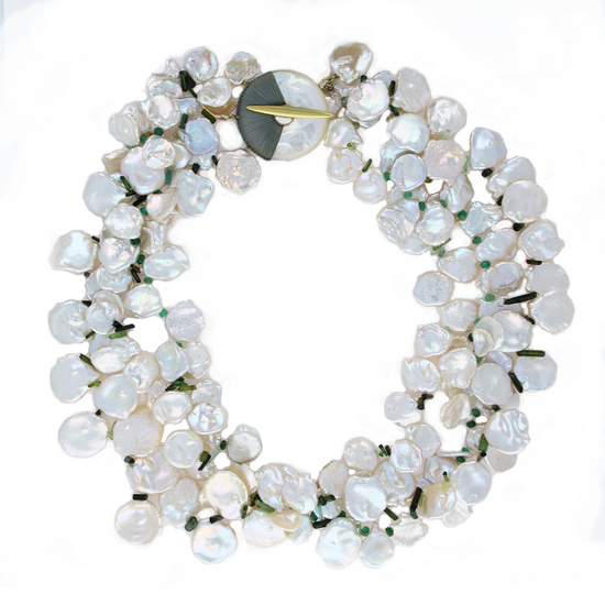 Pearl & Tourmaline Necklace