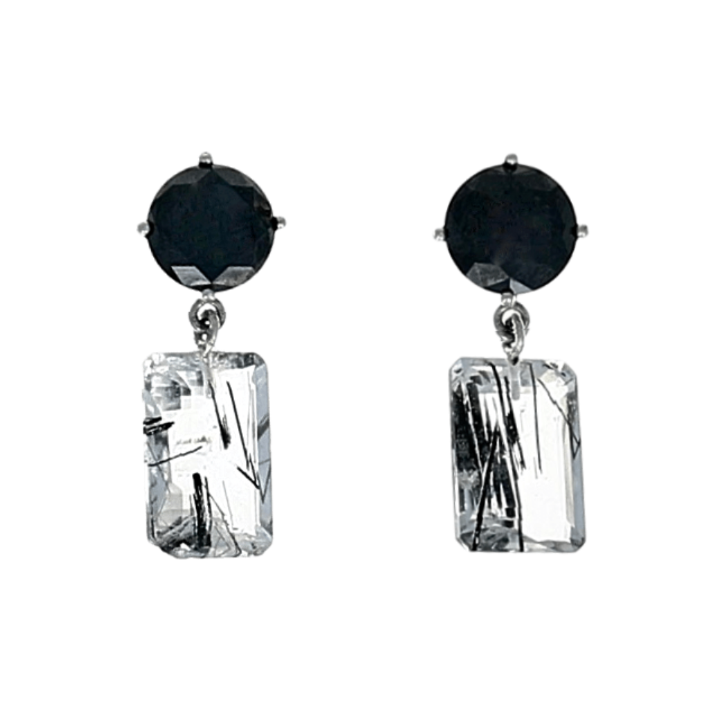 Diamond-In-The-Rough Earrings