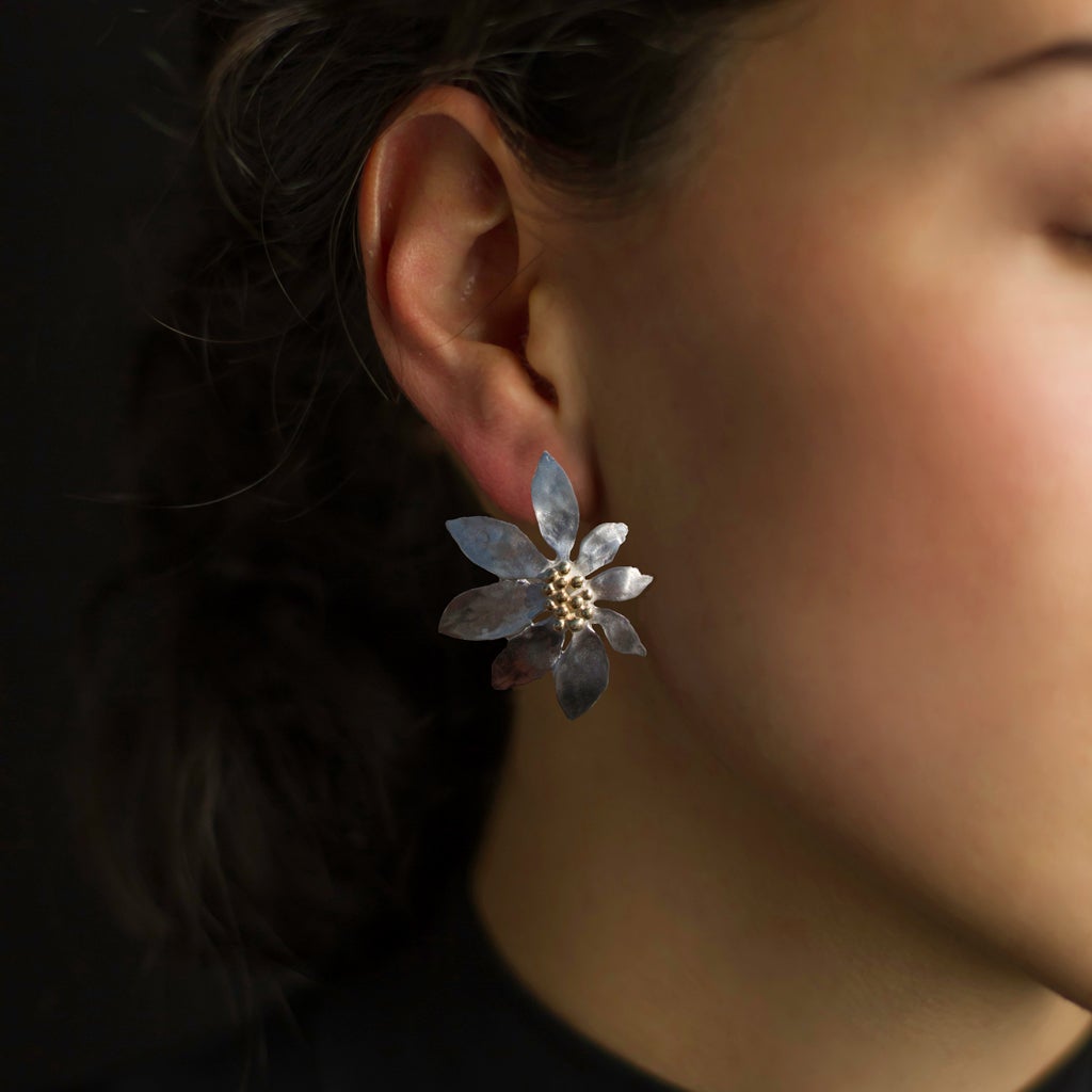 Flora + Fauna Clip Earrings