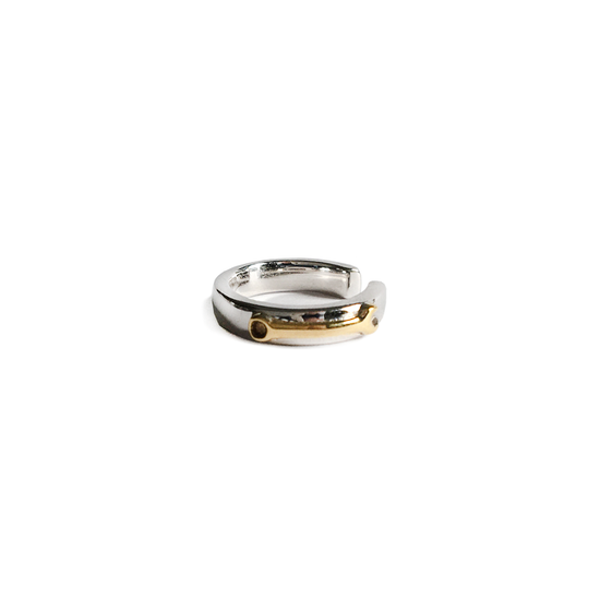 Band Together + Get To Work Wrench Ear Cuff Midi Ring by Pavé The Way® Jewelry