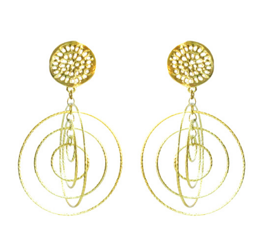 Pinwheel Orbit Earrings
