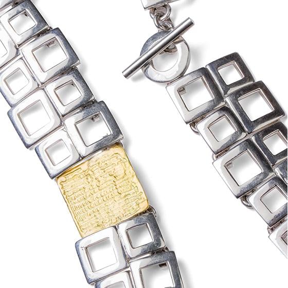 Squares Necklace &amp; Belt