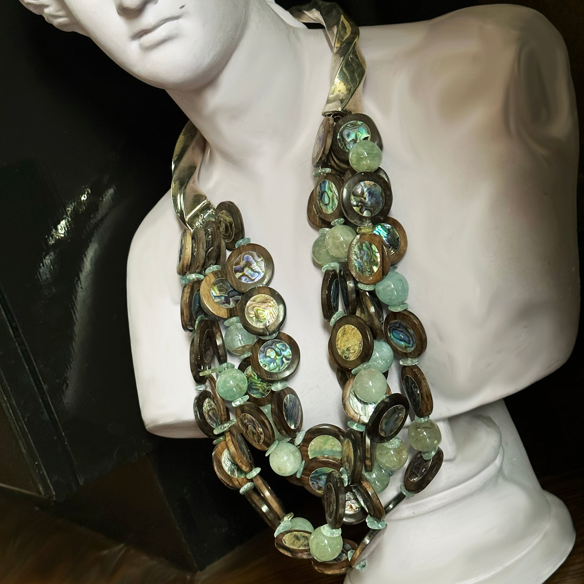 Abalone Twist Necklace